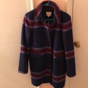 Loft wool coat small